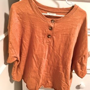 Madewell Henley  t shirt